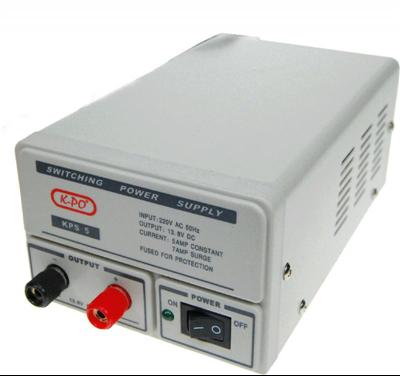 <div class="tab_page" id="tab_pictures">
	<ul>
		<li>
			Input Power: AC220V &plusmn;20% 50Hz</li>
		<li>
			Output voltage: DC 13.8V &plusmn;2%</li>
		<li>
			Output Current: 5A - 7A (MAX)</li>
		<li>
			Ripple voltage: 100mVp-p</li>
		<li>
			Dimensions: 110(W) x 85 (H) x 190 (D)</li>
		<li>
			Weight: 1 Kg</li>
		<li>
			PRICE &euro;50</li>
	</ul>
</div>
<p>
	&nbsp;</p>
