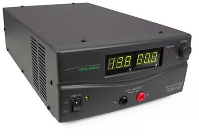 <p>
	This high current switching mode DC regulated output power<br />
	supply is designed with a high efficient active power factor<br />
	correction. The constant current limiting protection allows the<br />
	outpu current to remain stable but the output voltage decreases to a level that permits safe operatio of the power supply.<br />
	The remote sensing terminals are used to compensate for output<br />
	line losses so that a precise regulation can be achieved for critical voltage application away from the power supply.<br />
	The output voltage level and ON-OFF can be externally controlled<br />
	via the remote terminal.<br />
	It is ideal for applications that need good quality high DC current<br />
	network with precise point of voltage regulation.<br />
	SPS-9600 / SPS-9602 has a small footprint for its 900W continuous maximum power.<br />
	It is suitable for a wide range of applications such as street blaster super high power car audio demonstration console, radio communications etc.</p>
<p>
	&nbsp;</p>
<p>
	Total max. continuous output current 60A (SPS-9600)</p>
<p>
	&bull; Main Output / Remote Sensing / Remote Control / terminals at</p>
<p>
	the back</p>
<p>
	&bull; Front terminals 5A (SPS-9600) / 3A (SPS-9602) limiting.</p>
<p>
	&bull; ( Precise Load Point Voltage )</p>
<p>
	&bull; Remote Sensing for remote point of regulation.</p>
<p>
	&bull; Analogue Remote control terminals for output voltage</p>
<p>
	adjustment and *on/off*</p>
<p>
	&bull; Floating Ground Design</p>
<p>
	&bull; Overload / Over-temperature / Short Circuit Protections</p>
<p>
	&bull; Constant Current mode with LED indicator prevents overloading</p>
<p>
	&bull; Variable speed thermally controlled fan</p>
<p>
	&bull; High RFI stability</p>
<p>
	&bull; Active power factor correction ( P.F. &gt; 0.97 )</p>
<p>
	&bull; Housing are available in Pantone warm grey 1C</p>
<p>
	or Pantone 433C dark grey</p>
<p>
	&bull; Overload protection with constant current</p>
<p>
	&bull; Low Ripple &amp; Noise</p>
<p>
	&nbsp;</p>
<p>
	&nbsp;</p>

