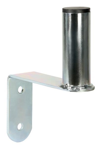 <div class="dipol-text justify">
	A solid, compact mount made of 4 mm thick structural steel section welded to a pipe, all zinc-coated (galvanized). Plastic cap prevents water from getting into the pipe. The support has been designed to mount a Yagi antenna to a wall or balcony.</div>
<div class="dipol-text justify">
	Stub diameter 37mm.</div>
<div class="space15">
	<br />
	up 100mm</div>
<div class="space15">
	out 100mm</div>
<div class="space15">
	&nbsp;</div>
<div class="space15">
	Price &euro;12.50</div>
<p>
	&nbsp;</p>
