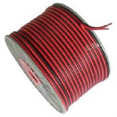 <p>
	<span itemprop="description">Specification : Common Conductor Copper/Copper Clad Aluminium Sheath Red/Black</span></p>
<p>
	<span itemprop="description">Strands: 2 x (40 x 0.18mm&Oslash;Cu + 39 x 0.18mm&Oslash;CCA)</span></p>
<p>
	<span itemprop="description">CSA: 2.01mm&sup2;</span></p>
<p>
	<span itemprop="description">Dimensions: 4.2 x 8.2mm</span></p>
<p>
	Ideal for HF radios.</p>
<p>
	&nbsp;</p>
<p>
	PRICE &euro;1.50 PER METRE</p>
