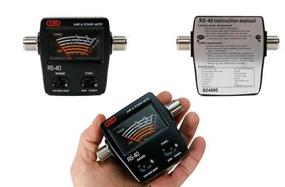 <div class="tab_page" id="tab_pictures" style="margin-top: 30px; display: block;">
	Compact SWR and Watt meter for the 2 meter and 70 cm band.<br />
	<br />
	Features:<br />
	<ul>
		<li>
			Clear analogue meter</li>
		<li>
			Direct read out without calibration</li>
		<li>
			Low insertion loss structure, can be connected permanently in your setup<br />
			<br />
			Specifications:</li>
		<li>
			Frequency range: 140-150 / 430-450 MHz</li>
		<li>
			Measurable power range: 0-200W (15/60/200W switch)</li>
		<li>
			Maximum power: 200W</li>
		<li>
			Accuracy 15W range: +/- 10% (AVG)</li>
		<li>
			Accuracy 60/200W range: +/- 5% (AVG)</li>
		<li>
			Minimum power for measurement: 1W</li>
		<li>
			Insertion loss: 0.3 dB or lower</li>
		<li>
			Testing functions: Forward, SWR</li>
		<li>
			Impedance: 50 Ohm</li>
		<li>
			Dimensions (W x H x D): 70 x 78 x 30 mm</li>
		<li>
			Weight: 180 gram</li>
		<li>
			Connectors: 2x SO-239 (UHF-female)</li>
	</ul>
	<p>
		&nbsp;&nbsp;&nbsp;&nbsp;&nbsp;&nbsp;&nbsp;&nbsp;&nbsp;&nbsp; PRICE &euro;50</p>
	<p>
		&nbsp;</p>
</div>
<p>
	&nbsp;</p>
