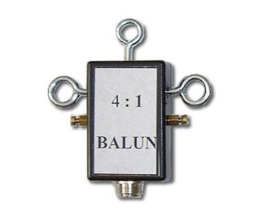 <div class="value">
	<p>
		4:1 Current Balun</p>
	<p>
		<strong>Key Features/Specifications:</strong></p>
	<ul>
		<li>
			Frequency: 1-30MHz</li>
		<li>
			Power: 400 Watts</li>
		<li>
			Impedance: 50 Ohms</li>
		<li>
			Connection: SO239 for cable 2 x brass terminals for wire</li>
	</ul>
	<p>
		&nbsp;&nbsp;&nbsp;&nbsp;&nbsp;&nbsp;&nbsp; PRICE &euro;35</p>
</div>
<p>
	&nbsp;</p>
