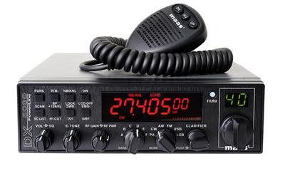 <p>
	Frequency range 25.615 to 30.105 Mhz, adjustable frequency steps (10Hz, 100Hz, 1KHz or 10KHz). Adjustable TX RF power, 12W max AM/CW, 40W max FM/SSB. Multiple Clarifier operating modes. Flexible menu functions and PC programming software to fit radio to each operator&rsquo;s demand. Large backlighted amber color LCD Display with digital S/RF Meter, shows full 7-digit frequency readout, plus 2- digit LED display. RF Gain, RF Power, Clarifier, Dual Watch, Scan, TOT, NB/ANL, LOCK, LCD Off, +10KHz, SQ/ASQ functions.<br />
	High quality Dynamic microphone with UP/DN frequency and AQ controls. DC Voltage display function. SWR protection and power supplied voltage protection. Software allows to program frequency range limits, frequency channels, Mic Gain limits, factory reset function, CW side tone frequency and volume, RB holding time and<br />
	much more.</p>
<p>
	&nbsp;</p>
<div class="tab_page" id="tab_pictures">
	Main Features<br />
	<ul>
		<li>
			Frequency range 28.000 - 29.700 MHz HF 10 Meter Band AM/FM/SSB/CW</li>
		<li>
			Frequency Range 25.615 - 30.105 MHz (DR-5000 Export version)</li>
		<li>
			Backlighted LCD Display (amber color) with 7-digit frequency readout</li>
		<li>
			2-Digit Channel Number readout</li>
		<li>
			6 Frequency Bands, 60 Channels (programmable) in each band</li>
		<li>
			RF Power max 12W AM/CW, 40W FM, 40W SSB</li>
		<li>
			Digital S/RF Meter, RG Gain control, RF Power control</li>
		<li>
			CW jack fitted a t back of radio</li>
		<li>
			Scan/SC List, Dual Watch, EMG, RB, NB/ANL, LOCK, LCD Off, TOT, HI-Cut</li>
		<li>
			Dynamic Microphone with UP/DOWN/AQ (Auto Squelch) controls</li>
		<li>
			Quick UP/Quick DOWN frequency selection</li>
		<li>
			PA (Public Address) circuit</li>
		<li>
			S/SQL (manual or automatic Squelch control)</li>
		<li>
			Radio is fully PC programmable (with optional PC Interface Cable)</li>
		<li>
			Antenna Connector UHF SO239</li>
		<li>
			Temperature Range -15/+50 &deg;C</li>
		<li>
			Input Voltage 13.8V (15.9V max / 11.7V min) - 9A max at 40W SSB PEP</li>
		<li>
			Dimension : cm 28 x 25 x 6 / Weight : kg 2.8</li>
		<li>
			Version 7</li>
	</ul>
</div>
<p>
	&nbsp;<span style="">&nbsp;&nbsp;&nbsp;&nbsp;&nbsp;&nbsp;&nbsp;&nbsp;&nbsp;&nbsp; </span></p>
<ul>
	<li>
		<h3>
			<span>PRICE &euro;235</span></h3>
	</li>
</ul>
