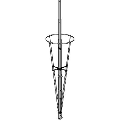 <p>
	&ndash; Base station antenna<br />
	&ndash; Omnidirectional<br />
	&ndash; Tunable by whip length adjusting<br />
	&ndash; High power handling capability<br />
	&ndash; Made of aluminium alloy 6063 T-832</p>
<p>
	&ndash; Type: 3/4 &lambda; coaxial J-pole<br />
	&ndash; Frequency range: tunable from 27 to 28.5 MHz<br />
	&ndash; Gain: 2 dBd, 4.15 dBi<br />
	&ndash; Bandwidth @ SWR &le; 2: &ge; 1400 KHz<br />
	&ndash; Max. power:<br />
	&nbsp;&nbsp; 1000 Watts (CW) continuous<br />
	&nbsp;&nbsp; 3000 Watts (CW) short time<br />
	&ndash; Connector: UHF-female</p>
<p>
	&ndash; Materials: Aluminium, Steel, Nylon<br />
	&ndash; Height (approx.): 8480 mm / 27.8 ft<br />
	&ndash; Weight (approx.): 4700 gr / 10.4 lb<br />
	&ndash; Mounting mast: &Oslash; 35-42 mm / &Oslash; 1.4-1.6 in</p>
<p>
	PRICE &euro;175</p>
<p>
	&nbsp;</p>
