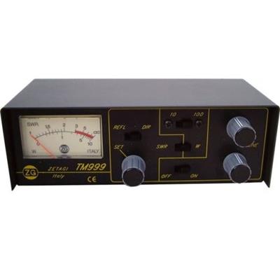 <ul>
	<li>
		Frequency Range: 26-28 MHz</li>
	<li>
		Impedance: 50 ohm</li>
	<li>
		Accuracy: +/- 5%</li>
	<li>
		Power Measurements: 0-10 W, 0-100 W</li>
	<li>
		Dimensions: 160mm (w) x 60mm (h) x 100mm (d)</li>
	<li>
		100 Watts AM FM SSB</li>
</ul>
<p>
	&nbsp;&nbsp;&nbsp;&nbsp;&nbsp;&nbsp;&nbsp;&nbsp;<strong>&nbsp;&nbsp;&nbsp; PRICE &euro;75</strong></p>
