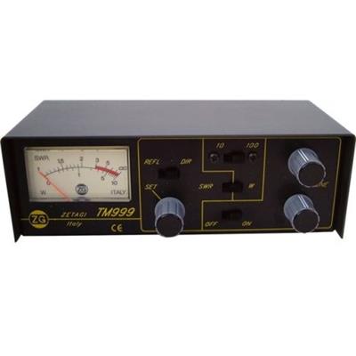 <ul>
	<li>
		Frequency Range: 26-28 MHz</li>
	<li>
		Impedance: 50 ohm</li>
	<li>
		Accuracy: +/- 5%</li>
	<li>
		Power Measurements: 0-10 W, 0-100 W</li>
	<li>
		Dimensions: 160mm (w) x 60mm (h) x 100mm (d)</li>
	<li>
		100 Watts AM FM SSB</li>
</ul>
<p>
	&nbsp;&nbsp;&nbsp;&nbsp;&nbsp;&nbsp;&nbsp;&nbsp;<strong>&nbsp;&nbsp;&nbsp; PRICE &euro;79</strong></p>
